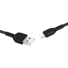 Кабель USB Lightning X20 3M HOCO черный (гарантия 2 недели)